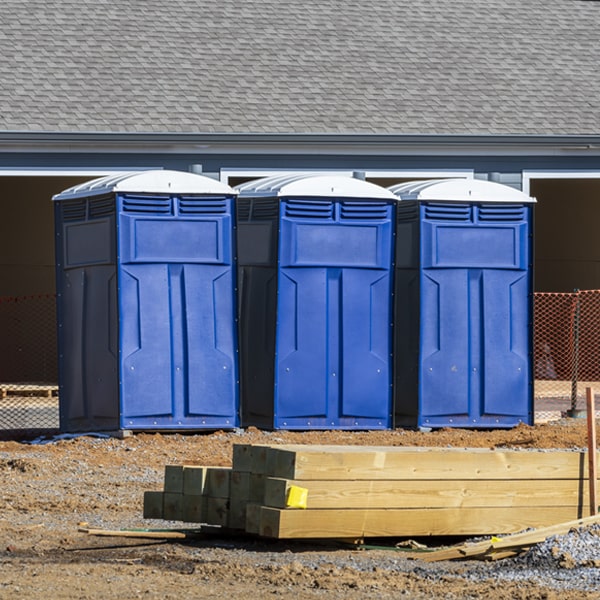 how do i determine the correct number of portable restrooms necessary for my event in Aladdin